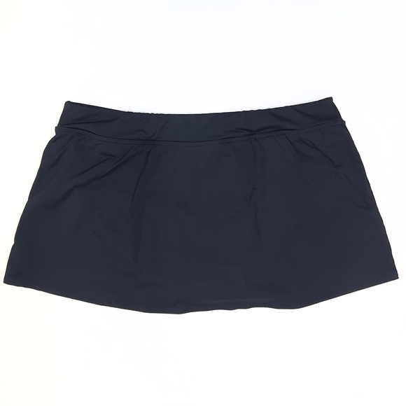 Lands End Swim Skirt with built-in briefs Style 347226 Black size 16 - Picture 2 of 9